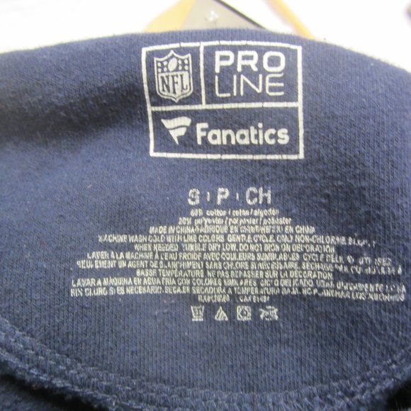 LA RAMS HOODED SWEATSHIRT, NFL PROLINE FANTATICS, SMALL - Picture 5 of 7